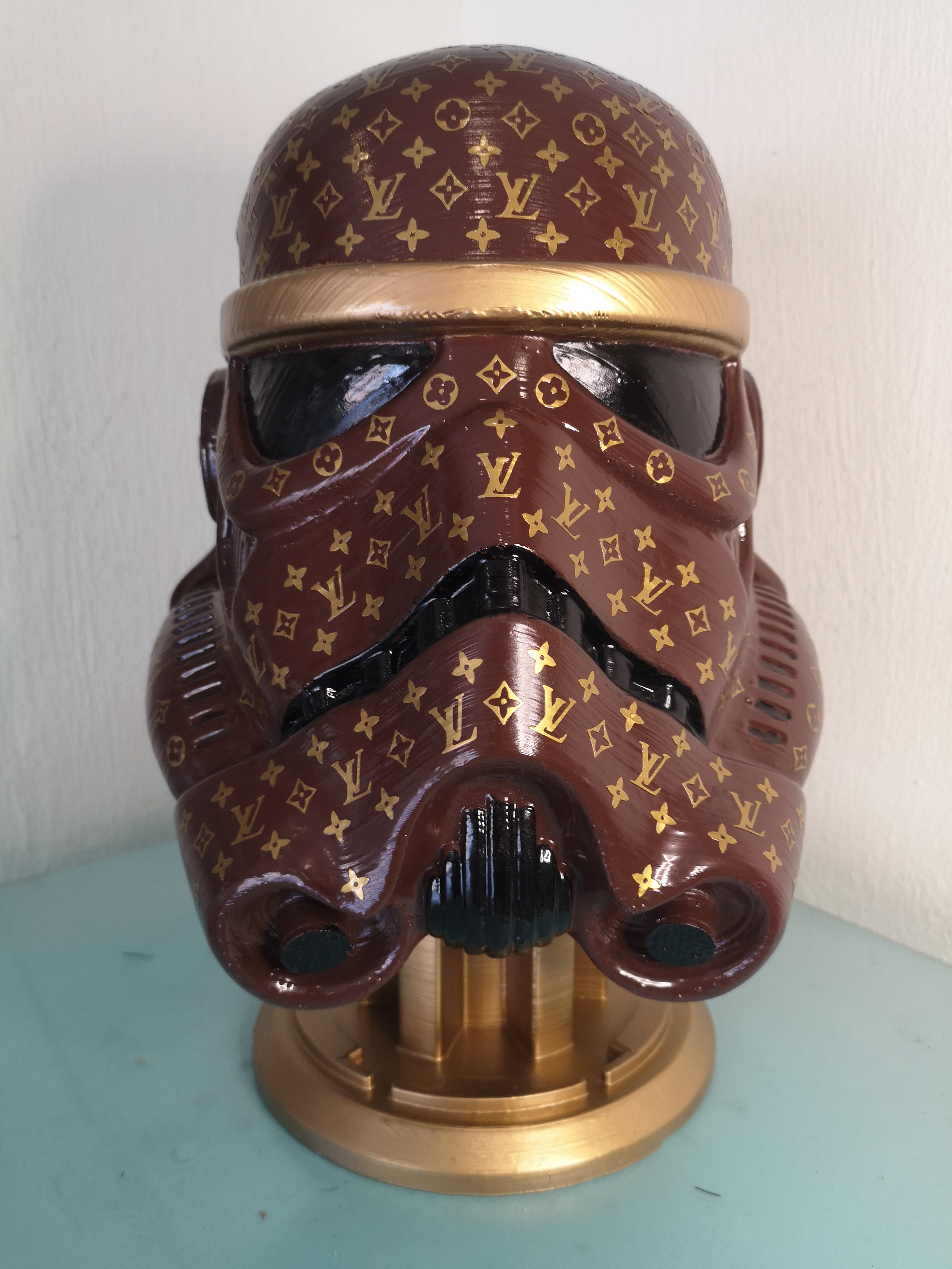 Star Wars helmet inspired by Louis Vuitton